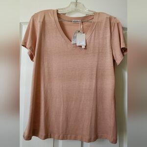 Barefoot Dreams Soft Pink Short Sleeve Tee